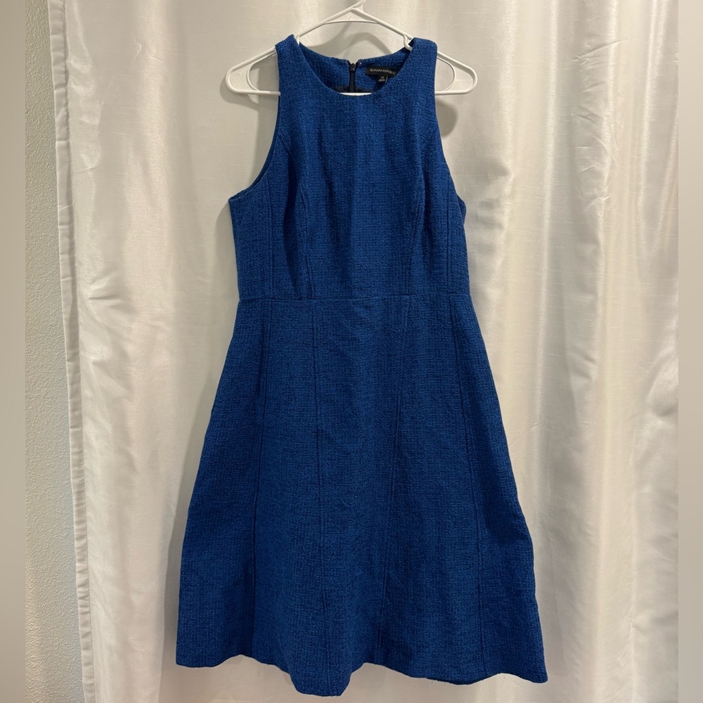 Banana republic blue dress, size 12